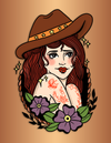 Texas Red | Art Print